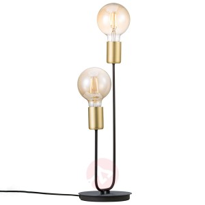 Lampa stołowa Josefine z dwiema oprawami