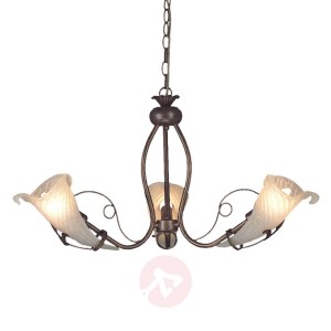 Piękna lampa wisząca Cros 3-punktowa