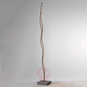 Lampa stojąca LED soft, ściemniacz przyciskowy