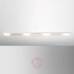 4-punktowa lampa sufitowa LED Slight, biała