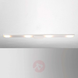 4-punktowa lampa sufitowa LED Slight, biała