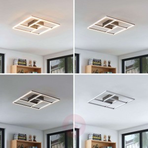 Lampa sufitowa LED Karsta, z pilotem