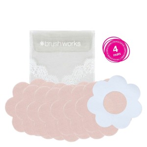 Brush Works Satin Petal Covers 4 Pairs