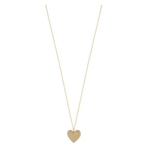 Snö of Sweden Mii Stone Pendant Necklace, Gold/Clear (42 cm)