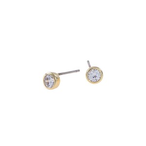 Snö of Sweden Noice Small Earring, Gold/Clear