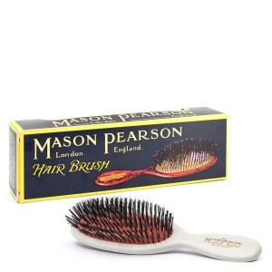 Mason Pearson Brush Pocket Bristle/Nylon BN4, biała