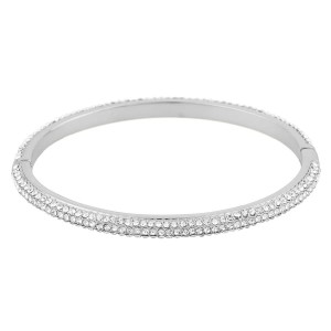Snö Of Sweden Doreen Oval Brace, srebrny/przezroczysty