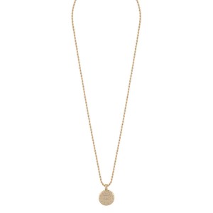 Snö Of Sweden Madeleine Pendant Neck, 42 Plain Gold