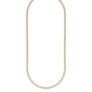 Snö Of Sweden Chase Brad Small Necklace, 50 Plain Gold