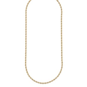 Snö Of Sweden Chase High Necklace, 50 Plain Gold