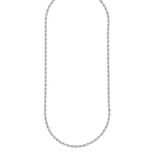Snö Of Sweden Chase High Necklace, 50 Plain Silver
