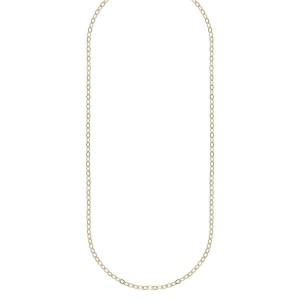 Snö Of Sweden Chase True Small Necklace, 50 Plain Gold