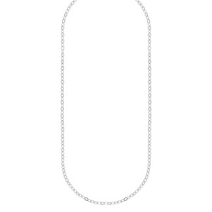 Snö Of Sweden Chase True Small Necklace, 50 Plain Silver