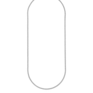 Snö Of Sweden Chase Joy Necklace, 50 Plain Silver