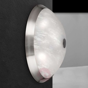 Lampa sufitowa Jaya, matowy nikiel, 42 cm