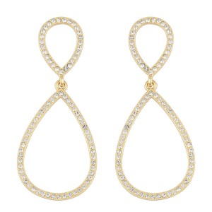 Snö Of Sweden Ciel Pendant Ear ─ Gold / Clear