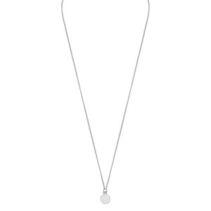 Snö Of Sweden Bridget Pendant Neck (42 cm) ─ Plain Silver