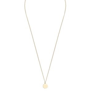 Snow Of Sweden Bridget Pendant Neck (60 cm) ─ Plain Gold - Naszyjnik