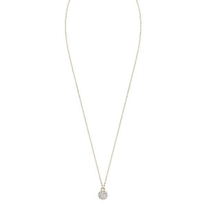 Snö Of Sweden Zin Small Pendant Neck (40 cm) ─ Gold / Clear