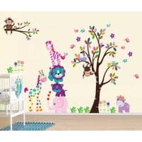 Naklejka Funky Jungle Animals