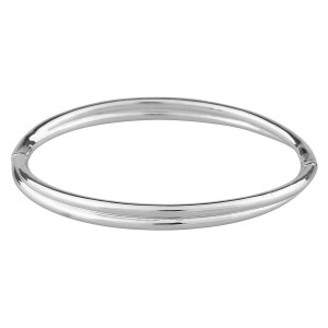 SNÖ of Sweden Helena Oval Brace Plain Silver