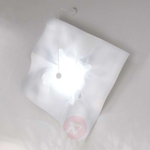 Designerski kinkiet LED Crash 100, biały