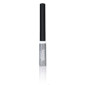 Beauty UK Glitter Liquid Eyeliner, No.1 Silver