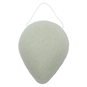 Brush Works Konjac Sponge, Green Clay
