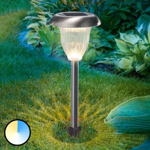 Lampa solarna LED Flower Light z funkcją Duo Color
