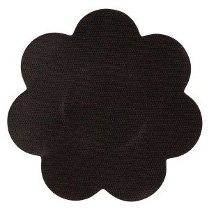 Brush Works Black Satin Nipple Covers - Osłonki na biust