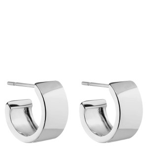 Snö of Sweden Carrie Small Earrings, Plain Silver