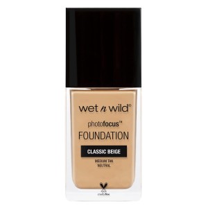 Wet n Wild Photo Focus Foundation, Classic Beige (30 ml)