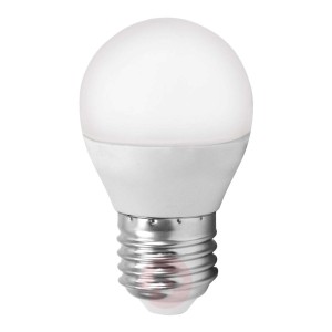 Żarówka LED E27 G45 4W MiniGlobe, uniwersalna biel