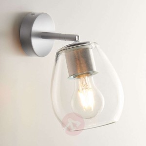 Casablanca Bagan - lampa ścienna, przezroczysta