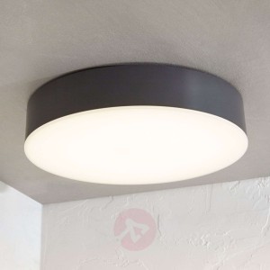 Lampa sufitowa zewn. LED Lahja, IP65, ciemnoszara