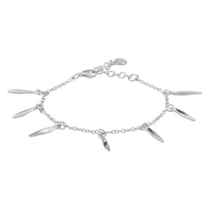 Snö Of Sweden Hyde Charm Brace Plain Silver