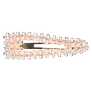 Just D`Lux Hairclip Rose Crystal Triangle