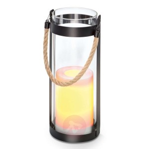 Oświetlenie dekoracyjne Leyla, wysokość 25,5 cm