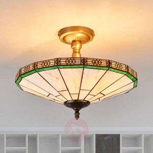 NEW YORK - klasyczna lampa sufitowa, styl Tiffany