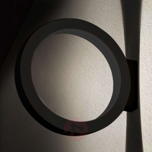 Antracytowoszary kinkiet zewnętrzny LED Assolo