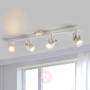 Biała lampa sufitowa LED Leonor, GU10