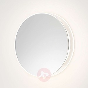 Lustrzana designerska lampa ścienna LED Lid