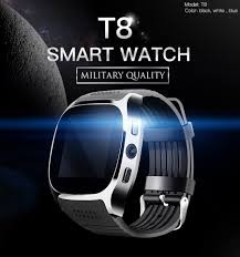 Smartwatch T8 - czarny