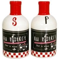 Zestaw solniczka i pieprzniczka Au Bistrot