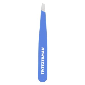 Tweezerman Mini Slant Tweezer, Bahama Blue