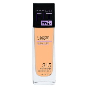 Maybelline Fit Me Liquid Foundation, Soft Honey 315 (30 ml)