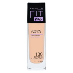 Maybelline Fit Me Liquid Foundation, Buff Beige 130 (30 ml)