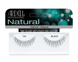 Ardell Natural Fashion Lashes, 124 czarne