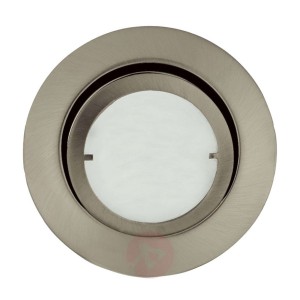 Lampa wpuszczana JOANIE z LED, szczotk. żelazo