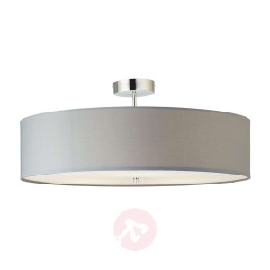 Lampa sufitowa Andria z kloszem z tkaniny